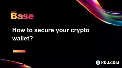 Comment sécuriser votre portefeuille crypto ?