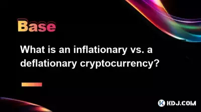 Qu’est-ce qu’une crypto-monnaie inflationniste ou déflationniste ?