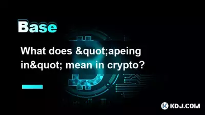 Que signifie « singeer » en crypto ?