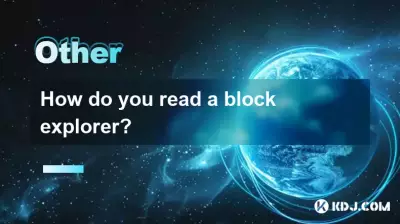 Wie liest man einen Block-Explorer? Wie liest man einen Block-Explorer?