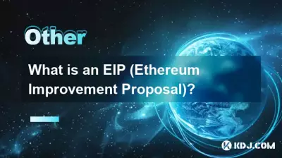 What is an EIP (Ethereum Improvement Proposal)?