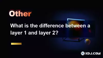 What is the difference between a layer 1 and layer 2?