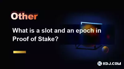 What is a slot and an epoch in Proof of Stake?