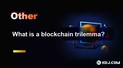 Was ist ein Blockchain-Trilemma? Was ist ein Blockchain-Trilemma?