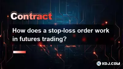 선물 거래에서 손절매 주문은 어떻게 작동하나요?