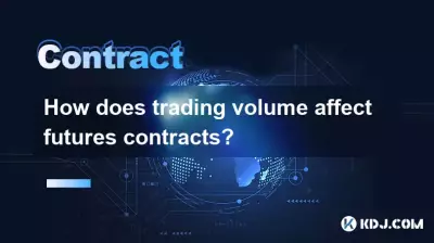 How does trading volume affect futures contracts? How does trading volume affect futures contracts?