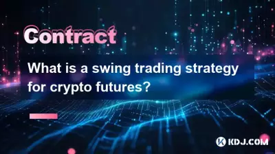 What is a swing trading strategy for crypto futures?