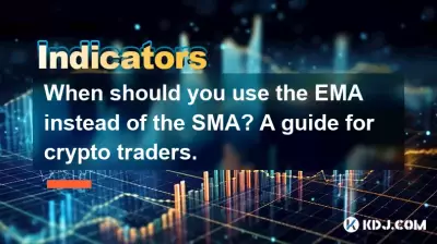 Wann sollten Sie den EMA anstelle des SMA verwenden? Ein Leitfaden für Krypto-Händler.