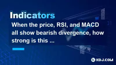 Wenn der Preis, der RSI und der MACD alle eine rückläufige Divergenz aufweisen, wie stark ist dann dieses Verkaufssignal?