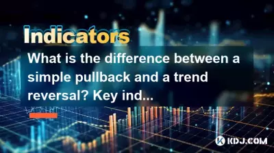 Was ist der Unterschied zwischen einem einfachen Pullback und einer Trendumkehr? Zu überprüfende Schlüsselindikatoren.