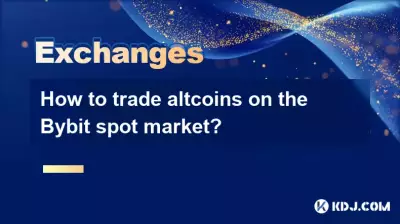 How to trade altcoins on the Bybit spot market?