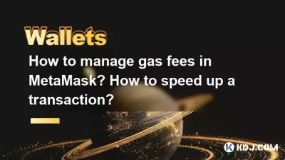 Wie verwalte ich die Gasgebühren in MetaMask? Wie beschleunigt man eine Transaktion? Wie verwalte ich die Gasgebühren in MetaMask? Wie beschleunigt man eine Transaktion?