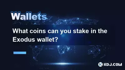 Quelles pièces pouvez-vous miser dans le portefeuille Exodus ? Quelles pièces pouvez-vous miser dans le portefeuille Exodus ?