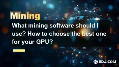 Welche Mining-Software sollte ich verwenden? Wie wähle ich die beste für meine GPU aus? Welche Mining-Software sollte ich verwenden? Wie wähle ich die beste für meine GPU aus?