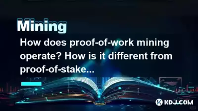 Wie funktioniert Proof-of-Work-Mining? Wie unterscheidet es sich vom Proof-of-Stake? Wie funktioniert Proof-of-Work-Mining? Wie unterscheidet es sich vom Proof-of-Stake?