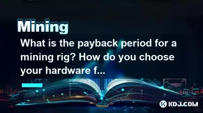 Wie hoch ist die Amortisationszeit einer Mining-Anlage? Wie wählen Sie Ihre Hardware für einen schnellen ROI aus? Wie hoch ist die Amortisationszeit einer Mining-Anlage? Wie wählen Sie Ihre Hardware für einen schnellen ROI aus?