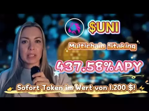 Flux de trésorerie sur le marché baissier : misez sur UNI dans Uniswap pour un APY fiable 437,58 %%