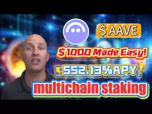 Verdienen Sie, während die Preise fallen: Einfache Schritte, um AAVE für einen konstanten APY von 552,13 % an Aave zu beteiligen