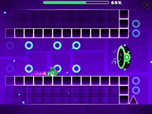 트랙 3으로 돌아가기 코인 튜토리얼 지오메트리 대시