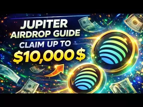 Jupiter Airdrop 2026: 자격 확인 + 최대 10,000$ JUP 토큰 청구