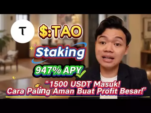 複雑な手順は必要ありません。 TAO をステーキングすると年間利回り 946.73% を獲得できます!