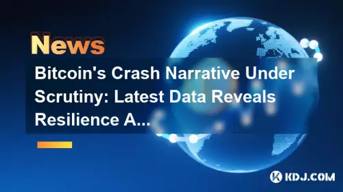 Bitcoin's Crash Narrative Under Scrutiny: Latest Data Reveals Resilience Amidst Market Turmoil