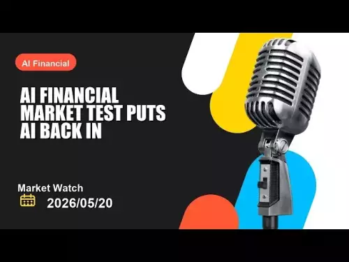 Le test de marché d'AI Financial remet AI Financial au centre de l'attention alors que la pression monte sur la cryptographie cette semaine