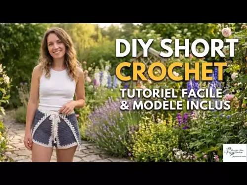 EASY CROCHET TUTO: Make Envelope Shorts in Granny Square @AlextitiaTutoCrochet