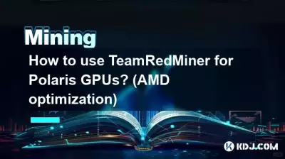 如何在 Polaris GPU 上使用 TeamRedMiner？ （AMD优化）
