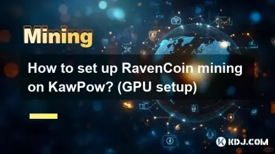 Wie richte ich RavenCoin-Mining auf KawPow ein? (GPU-Setup)