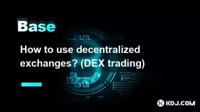 How to use decentralized exchanges? (DEX trading) How to use decentralized exchanges? (DEX trading)
