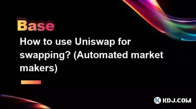 How to use Uniswap for swapping? (Automated market makers) How to use Uniswap for swapping? (Automated market makers)