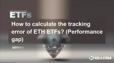 Comment calculer la tracking error des ETF ETH ? (Écart de performance)