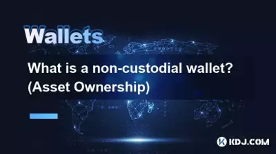 Qu'est-ce qu'un portefeuille non dépositaire ? (Propriété d'actifs)