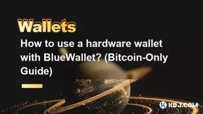 Comment utiliser un portefeuille matériel avec BlueWallet ? (Bitcoin-Guide uniquement)