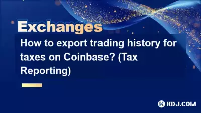 Wie exportiere ich den Handelsverlauf für Steuern auf Coinbase? (Steuerberichterstattung)