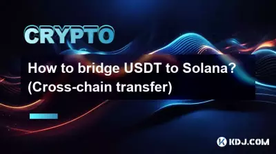 如何桥接 USDT 和 Solana？ （跨链转账）