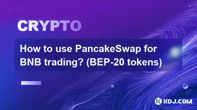 How to use PancakeSwap for BNB trading? (BEP-20 tokens)