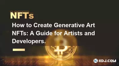 Comment créer des NFT d'art génératif : un guide pour les artistes et les développeurs. Comment créer des NFT d'art génératif : un guide pour les artistes et les développeurs.