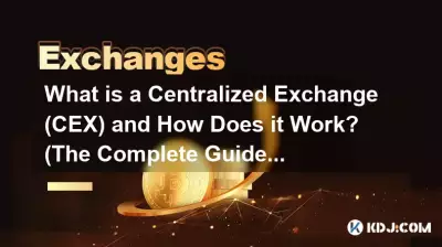 What is a Centralized Exchange (CEX) and How Does it Work? (The Complete Guide)