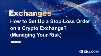 How to Set Up a Stop-Loss Order on a Crypto Exchange? (Managing Your Risk)