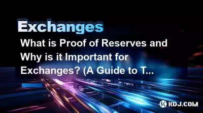 What is Proof of Reserves and Why is it Important for Exchanges? (A Guide to Trust) What is Proof of Reserves and Why is it Important for Exchanges? (A Guide to Trust)