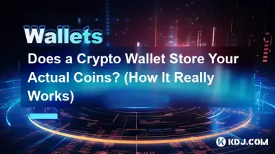 Un portefeuille crypto stocke-t-il vos pièces réelles ? (Comment ça marche vraiment)
