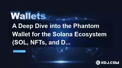 Une plongée approfondie dans le portefeuille fantôme pour l'écosystème Solana (SOL, NFT et DeFi)