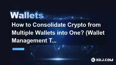 Comment consolider la crypto de plusieurs portefeuilles en un seul ? (Conseils de gestion de portefeuille)