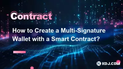 Wie erstelle ich ein Multi-Signatur-Wallet mit einem Smart Contract?
