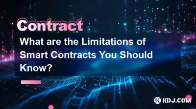 Quelles sont les limites des contrats intelligents que vous devez connaître ?