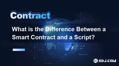 Was ist der Unterschied zwischen einem Smart Contract und einem Skript?