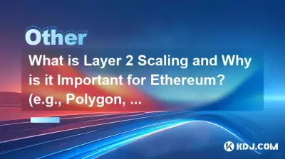 Was ist Layer-2-Skalierung und warum ist sie für Ethereum wichtig? (z. B. Polygon, Arbitrum)