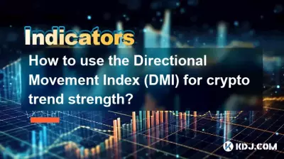 Wie nutzt man den Directional Movement Index (DMI) für die Stärke des Krypto-Trends?
